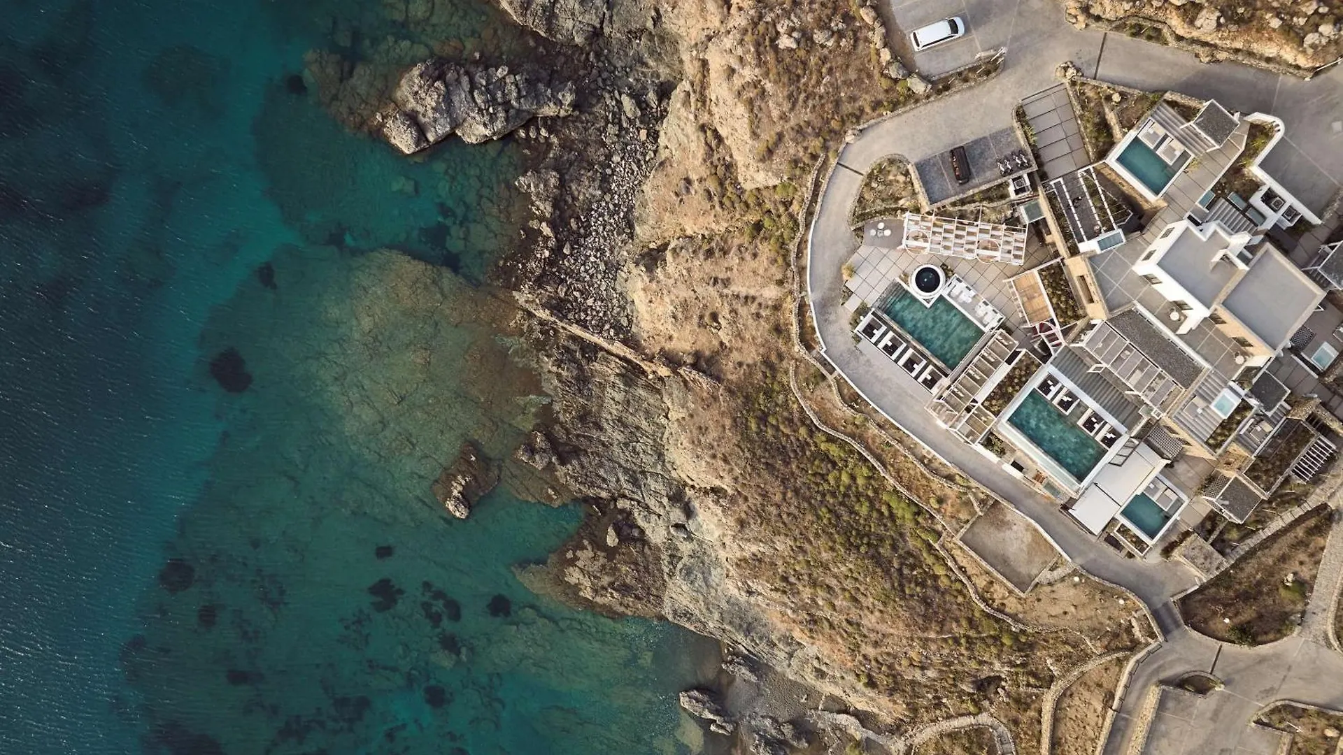 *****  Semeli Coast Mykonos Curio Collection By Hilton Hotel Merchia Beach Grécia