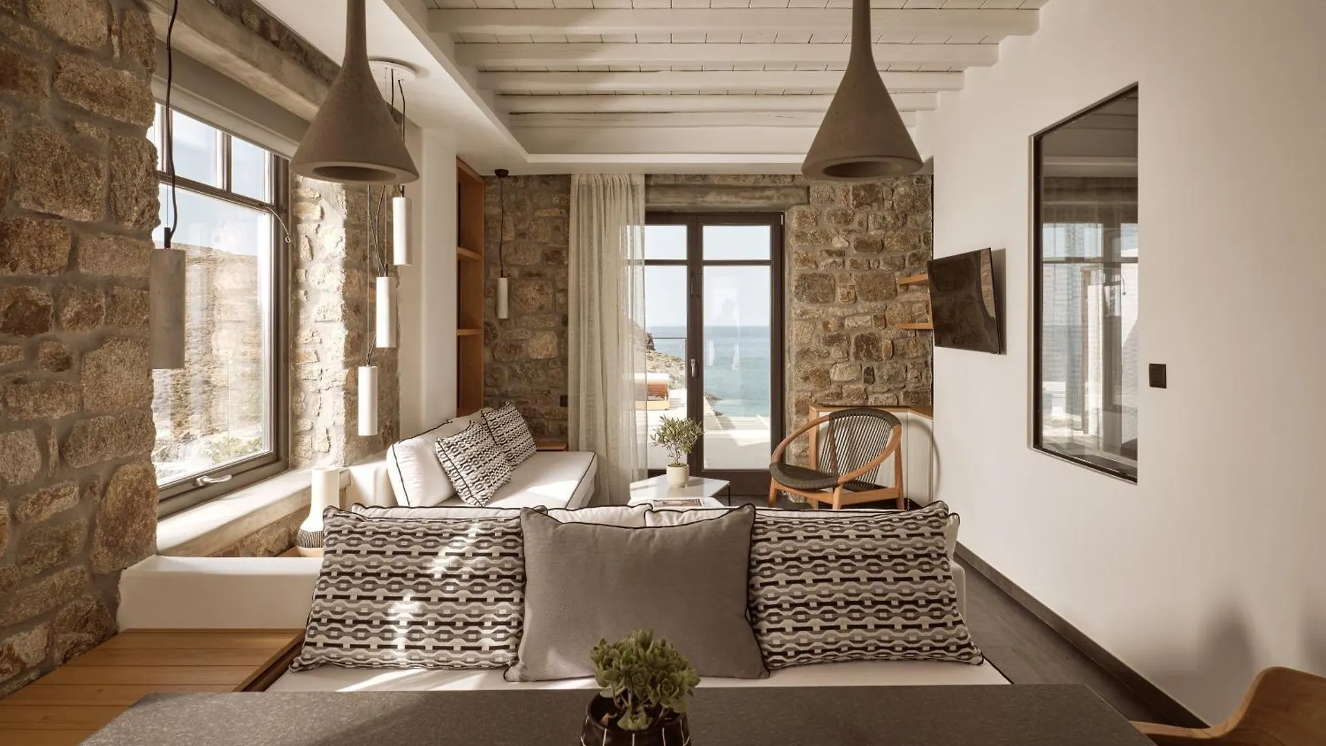 Semeli Coast Mykonos Curio Collection By Hilton Hotel Merchia Beach 5*,