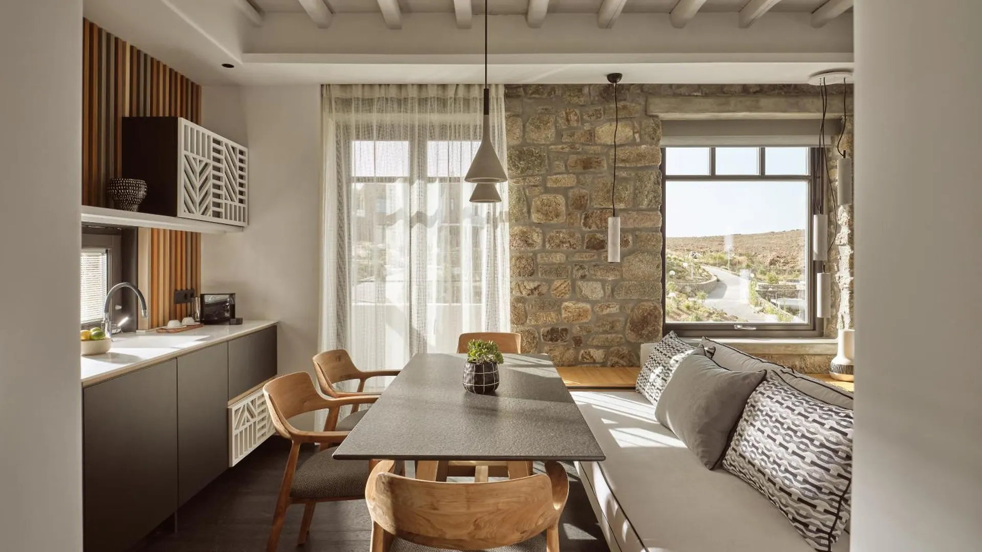 Semeli Coast Mykonos Curio Collection By Hilton Hotel Merchia Beach